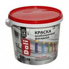 Краска фасадная особопрочная ВД база А DALI 5л Краска фасадная особопрочная ВД база А DALI 5л
