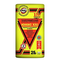 Клей для плитки "Юнис ХХI" 25 кг Клей для плитки "Юнис ХХI" 25 кг