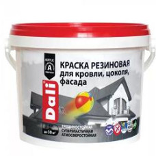 Краска резиновая DALI база А 6кг Краска резиновая DALI база А 6кг