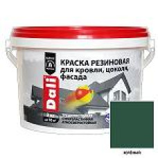 Краска резиновая DALI зеленая 6кг Краска резиновая DALI зеленая 6кг