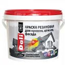 Краска резиновая DALI коричневая 6кг Краска резиновая DALI коричневая 6кг