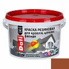 Краска резиновая DALI терракотовая 3кг Краска резиновая DALI терракотовая 3кг