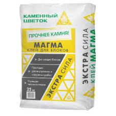 Клей для пористых стеновых блоков "Магма" 40кг Клей для пористых стеновых блоков "Магма" 40кг