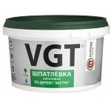 Шпаклевка по дереву белая 1кг VGT