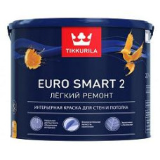 Краска ВД "EURO SMART-2" 2,7л "Тиккурила" Краска ВД "EURO SMART-2" 2,7л "Тиккурила"