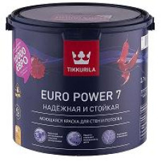 Краска ВД "EURO POWER-7" 2,7л "Тиккурила" Краска ВД "EURO POWER-7" 2,7л "Тиккурила"