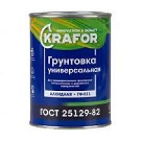 Грунт ГФ-021 серый 0,8 кг KRAFOR