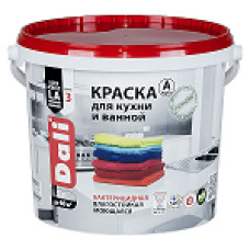 Краска латекс для кухни и ванной база А DALI 5л Краска латекс для кухни и ванной база А DALI 5л