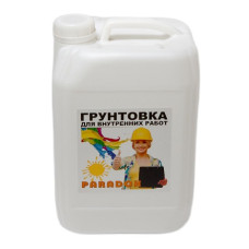 Грунтовка для внутр работ латекс PARADOX 10л