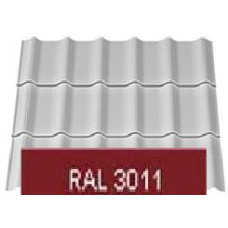 Металлочерепица 1,18х3м (3,54 м2) RAL3011
