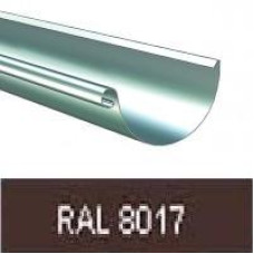 Желоб полукруглый 125мм, 3м RAL 8017 Желоб полукруглый 125мм, 3м RAL 8017
