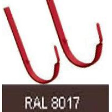 Крюк длинный 125 мм RAL 8017 Крюк длинный 125 мм RAL 8017