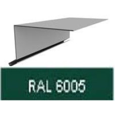 Планка карнизная 100х65 0,5 PE-foil RAL6005
