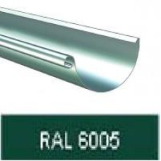 Желоб полукруглый 125мм, 3м RAL 6005 Желоб полукруглый 125мм, 3м RAL 6005