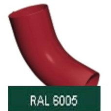 Колено стока, 90мм RAL 6005 Колено стока, 90мм RAL 6005