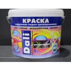 Краска акрил интерьерная белоснежн ВД DALI 9л Краска акрил интерьерная белоснежн ВД DALI 9л