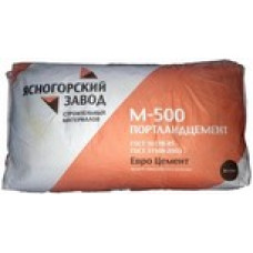 Цемент М-500 Д0 50кг Хайдельберг ЯЗСМ Ясногорск
