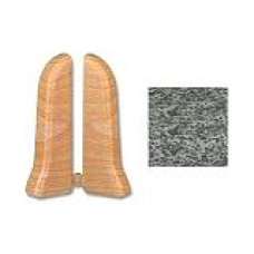 Заглушка правая T.plast 088 песчаник серый Заглушка правая T.plast 088 песчаник серый
